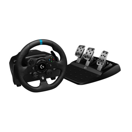Logitech G Kit da corsa Logitech G923 SE  Volante da corsa e pedali G923, TRUEFORCE, vera pelle + leva del cambio Driving Force