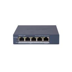 Hikvision DS-3E1505P-EI M switch di rete Gestito Gigabit Ethernet (10 100 1000) Supporto Power over Ethernet (PoE) Grigio