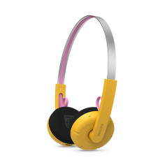 Philips TAMS1YL 00 cuffia e auricolare Con cavo e senza cavo A Padiglione Musica e Chiamate USB tipo-C Bluetooth Giallo