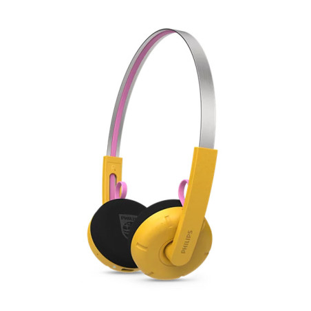 Philips TAMS1YL 00 cuffia e auricolare Con cavo e senza cavo A Padiglione Musica e Chiamate USB tipo-C Bluetooth Giallo