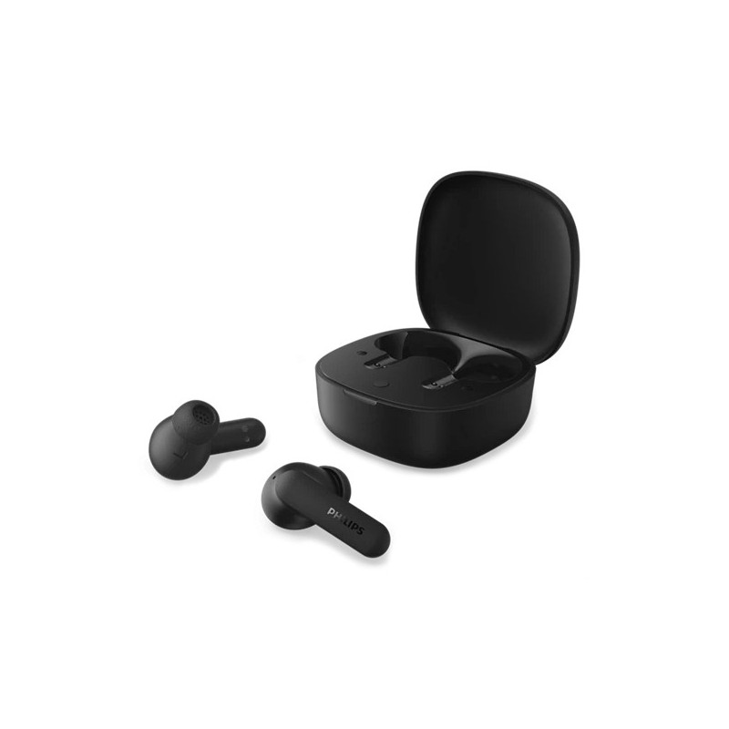 Philips TAT2200BK/00 cuffia e auricolare True Wireless Stereo (TWS) In-ear Musica e Chiamate Bluetooth Nero Philips TAT2200BK/00 cuffia e auricolare True Wireless Stereo (TWS) In-ear Musica e Chiamate Bluetooth Nero