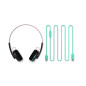 Philips TAMS1BK/00 cuffia e auricolare Con cavo e senza cavo A Padiglione Musica e Chiamate USB tipo-C Bluetooth Nero