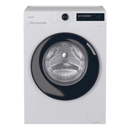 Candy ProWash 500, Lavatrice Carica Frontale 8 KG, 10% più efficente della classe A, 1400 giri, Bianco, Inverter, Vapore,