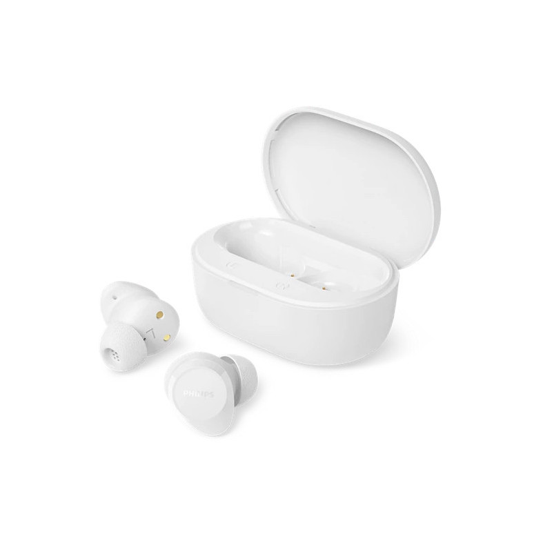 Philips TAT1300WT/00 cuffia e auricolare True Wireless Stereo (TWS) In-ear Musica e Chiamate Bluetooth Bianco Philips TAT1300WT/00 cuffia e auricolare True Wireless Stereo (TWS) In-ear Musica e Chiamate Bluetooth Bianco