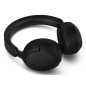 Philips TAH6000BK/00 cuffia e auricolare Con cavo e senza cavo A Padiglione Musica e Chiamate Bluetooth Nero Philips TAH6000BK/00 cuffia e auricolare Con cavo e senza cavo A Padiglione Musica e Chiamate Bluetooth Nero