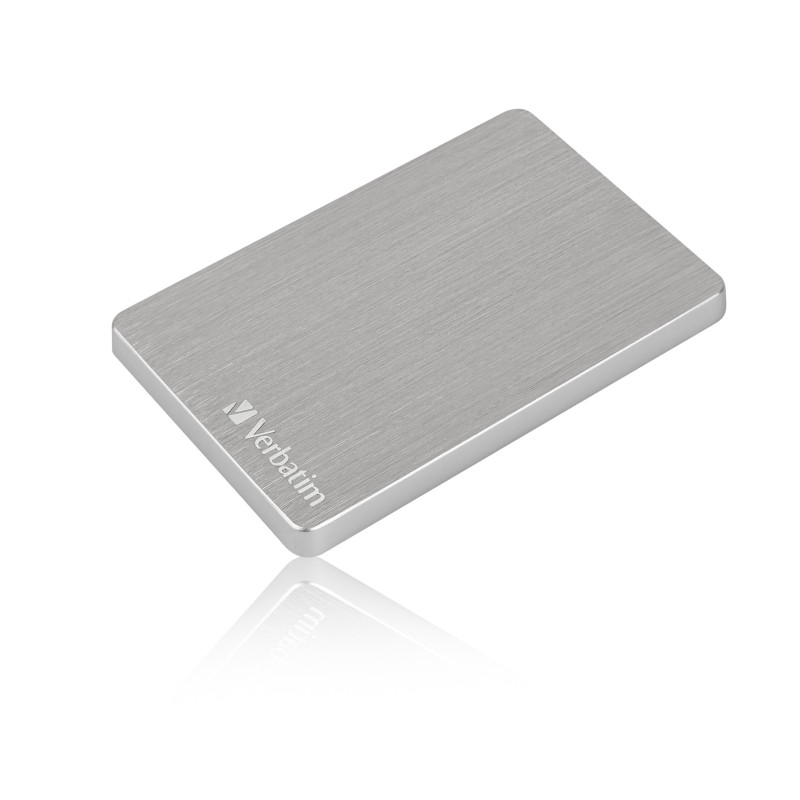 Verbatim Disco rigido portatile Store 'n' Go ALU Slim da 1 TB Argento Verbatim Disco rigido portatile Store 'n' Go ALU Slim da 1 TB Argento