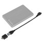 Verbatim Disco rigido portatile Store 'n' Go ALU Slim da 1 TB Argento Verbatim Disco rigido portatile Store 'n' Go ALU Slim da 1 TB Argento
