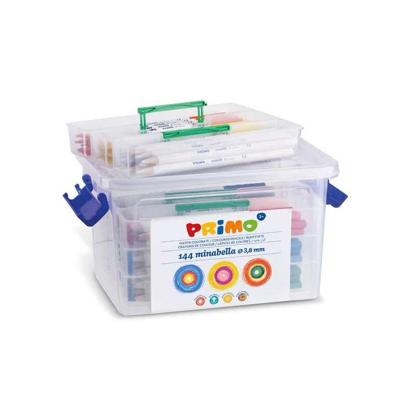 Primo 525MINAB144 pastello colorato Multicolore 144 pz Primo 525MINAB144 pastello colorato Multicolore 144 pz