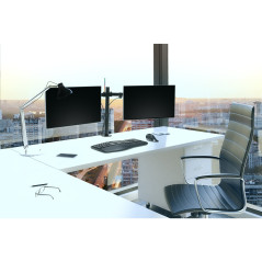 Kensington Braccio estensibile ergonomico per monitor doppio SmartFit