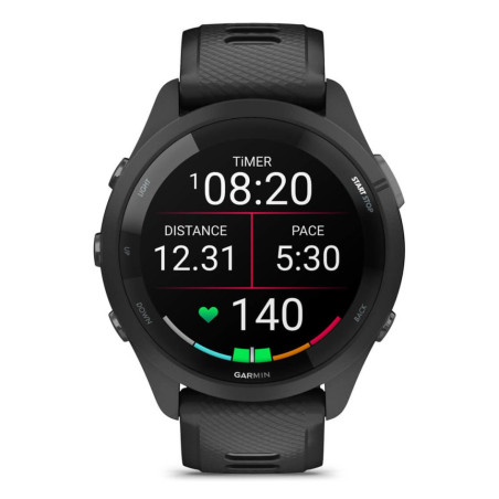 Garmin Forerunner 265 3,3 cm (1.3") AMOLED 46 mm Digitale 416 x 416 Pixel Touch screen Nero Wi-Fi GPS (satellitare)