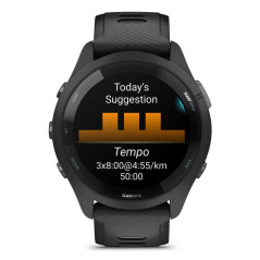 Garmin Forerunner 265 3,3 cm (1.3") AMOLED 46 mm Digitale 416 x 416 Pixel Touch screen Nero Wi-Fi GPS (satellitare)