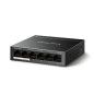 Mercusys MS106LP switch di rete Gestito Fast Ethernet (10/100) Supporto Power over Ethernet (PoE) Nero Mercusys MS106LP switch di rete Gestito Fast Ethernet (10/100) Supporto Power over Ethernet (PoE) Nero