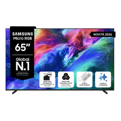 Samsung 65" Micro RGB R85H 4K Vision AI Smart TV (2026)