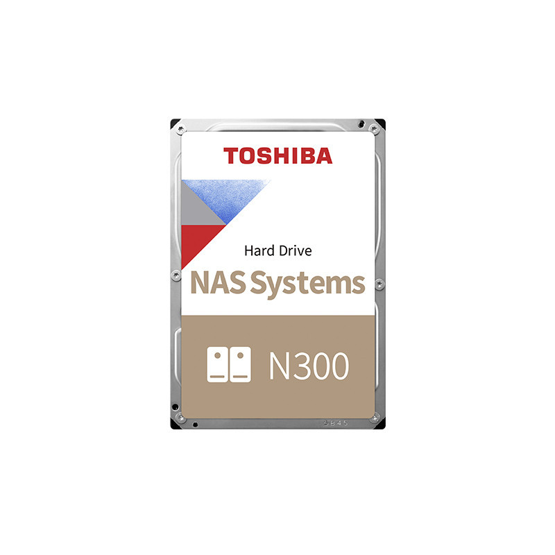 Toshiba N300 disco rigido interno 8 TB 7200 Giri/min 512 MB 3.5" Serial ATA III