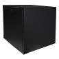 LINK Armadio Rack 19" 12 Unita' Da Muro (A)620X (L)540 X Profondita' 600 Mm. Colore Nero Porta Vetro