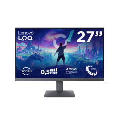 Lenovo LOQ 27-10 - Monitor Gaming 27" IPS Flat FHD 1920x1080 0 200Hz 0.5ms - AMD FreeSync Premium + VESA AdaptiveSync 2xHDMI