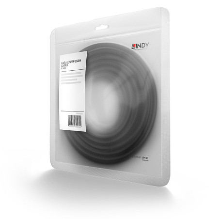 Lindy 45432 cavo di rete Nero 1 m Cat6 U/UTP (UTP)