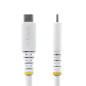 StarTech.com Cavo USB4 da 2m, Cavo USB-C Certificato USB-IF, 20 Gbps, PD EPR 240W, DP 1.4 4K 120Hz, Cavetto Tipo-C con guaina