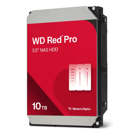 Western Digital Red Pro disco rigido interno 10 TB 7200 Giri min 512 MB 3.5" Serial ATA III