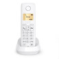 Gigaset PURE 100 Telefono analogico/DECT Identificatore di chiamata Bianco