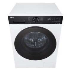LG F4NX5011TKB Lavatrice Intelligente 11 kg Classe A-40% Bianco/Nero