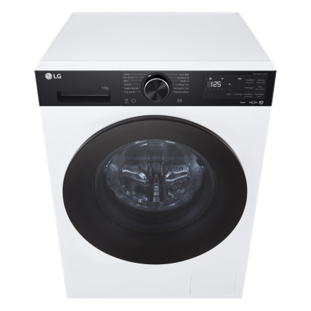 LG F4NX5011TKB Lavatrice Intelligente 11 kg Classe A-40% Bianco/Nero
