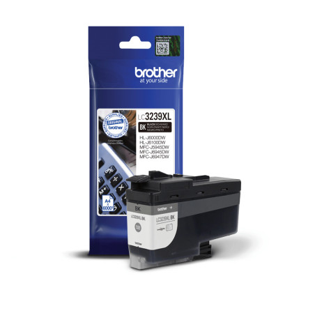 Brother LC-3259XLBKP cartuccia toner 1 pz Originale Nero