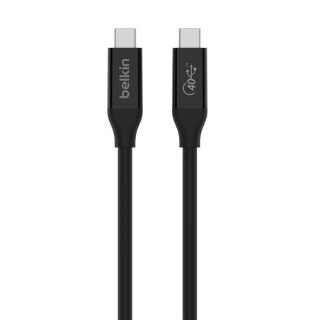 Belkin INZ001bt0.8MBK cavo USB USB4 Gen 3x2 0,8 m USB C 40 Gbit s 100 W Nero