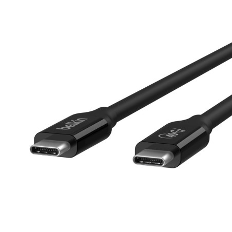 Belkin INZ001bt0.8MBK cavo USB USB4 Gen 3x2 0,8 m USB C 40 Gbit/s 100 W Nero