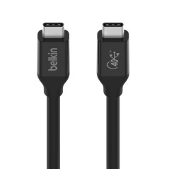 Belkin INZ001bt0.8MBK cavo USB USB4 Gen 3x2 0,8 m USB C 40 Gbit s 100 W Nero