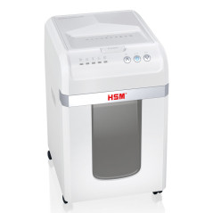HSM Autofeed X300 distruggi documenti Taglio a particelle 52 dB 23 cm Argento, Bianco