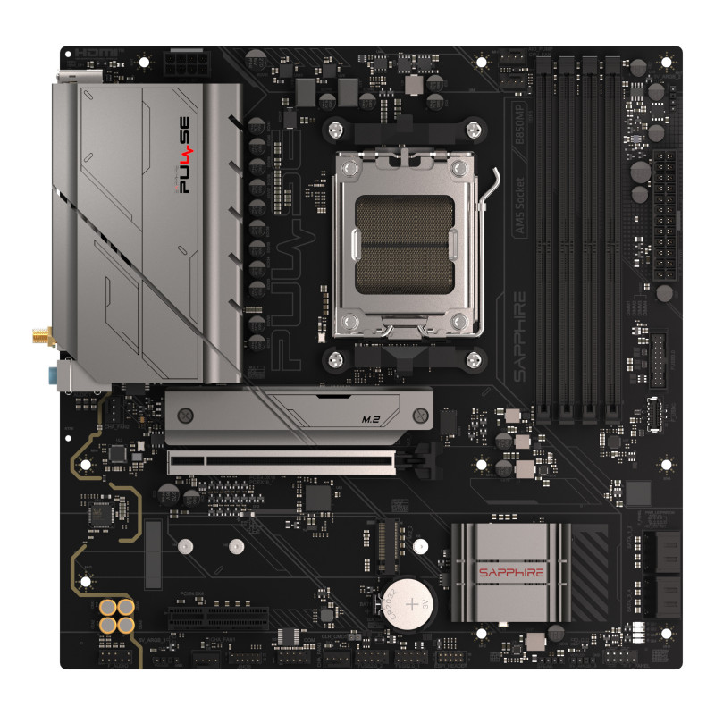 Sapphire PULSE B850M WIFI AMD B850 Socket AM5 micro ATX Sapphire PULSE B850M WIFI AMD B850 Socket AM5 micro ATX