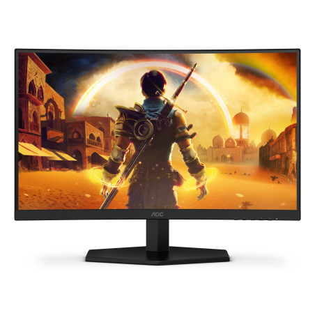 AOC G4 23.6" VA FHD 180Hz Monitor PC 59,9 cm (23.6") 1920 x 1080 Pixel Full HD LCD Nero, Rosso