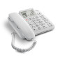 Gigaset DL380 Telefono analogico Identificatore di chiamata Bianco Gigaset DL380 Telefono analogico Identificatore di chiamata Bianco
