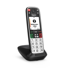 Gigaset EASY 500 Telefono analogico DECT Identificatore di chiamata Nero, Argento