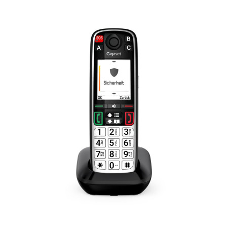 Gigaset EASY 500 Telefono analogico/DECT Identificatore di chiamata Nero, Argento