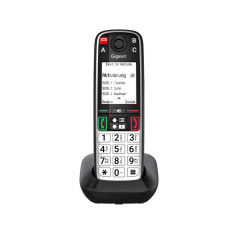 Gigaset EASY 500 Telefono analogico DECT Identificatore di chiamata Nero, Argento