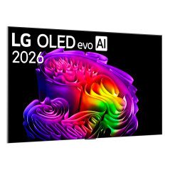 LG OLED evo AI 55'' Serie G6 OLED55G64LW, 4K, Hyper Radiant Color, Staffa a filo muro inclusa, G-Sync, SMART TV 2026