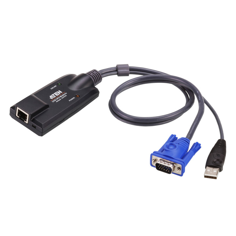 ATEN KA7570 cavo per tastiera, video e mouse Nero ATEN KA7570 cavo per tastiera, video e mouse Nero