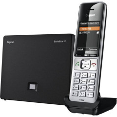 Gigaset BasicLine IP + COMFORT 500HX Telefono DECT Identificatore di chiamata Nero, Argento