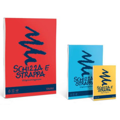 Favini Schizza e strappa quaderno per scrivere A4 150 fogli Bianco