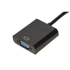 LINK Adattatore Hdmi Tipo A Maschio A Vga Femmina Con Presa Audio Stereo 3,5 Mm