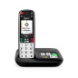 Gigaset EASY 500A Telefono analogico/DECT Identificatore di chiamata Nero, Argento Gigaset EASY 500A Telefono analogico/DECT Identificatore di chiamata Nero, Argento