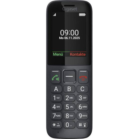 Gigaset Comfort 600 SIM 6,1 cm (2.4") 118 g Nero, Grigio