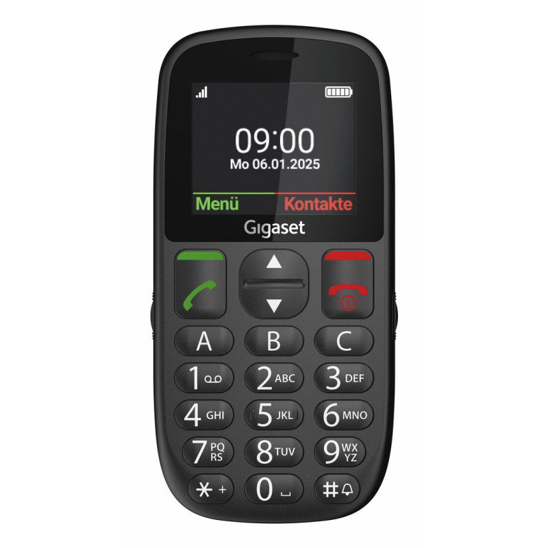 Gigaset GL395 5,59 cm (2.2") 90 g Nero Telefono per anziani Gigaset GL395 5,59 cm (2.2") 90 g Nero Telefono per anziani