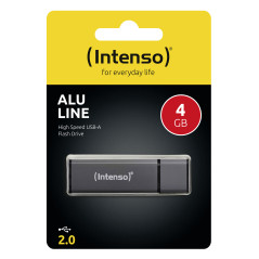 Intenso Alu Line unità flash USB 4 GB USB tipo A 2.0 Antracite