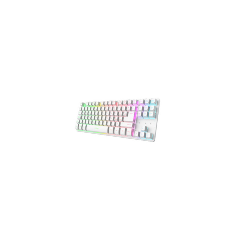Trust GXT 831W tastiera Gaming Wireless a RF + USB AZERTY Italiano Bianco Trust GXT 831W tastiera Gaming Wireless a RF + USB AZERTY Italiano Bianco