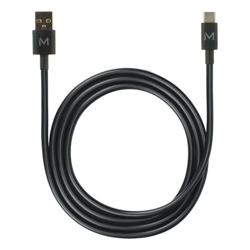 Mobilis 020013 cavo USB 1 m USB A USB C 0,48 Gbit/s 10 W Nero Mobilis 020013 cavo USB 1 m USB A USB C 0,48 Gbit/s 10 W Nero