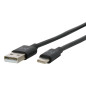Mobilis 020013 cavo USB 1 m USB A USB C 0,48 Gbit/s 10 W Nero Mobilis 020013 cavo USB 1 m USB A USB C 0,48 Gbit/s 10 W Nero