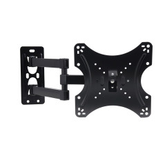 LINK Braccio A Muro Allungabile Con 3 Snodi Per Tv Led Lcd Da 14 A 43" Fino A 18Kg E Vesa 200X200